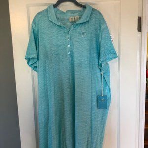 NWT Caribbean Joe Spring Water Dress Size 3x